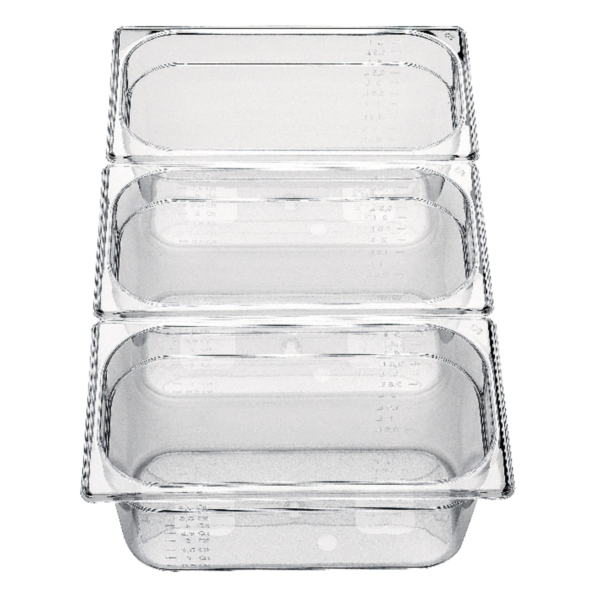 GN-Behälter 1/3 Polycarbonat 65mm